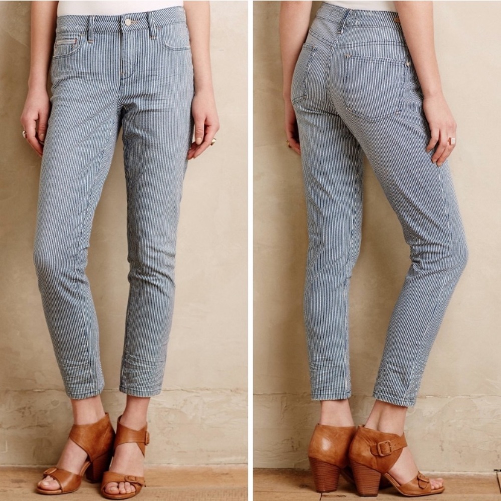 Anthropologie Pilcro Stet railroad jeans 27